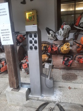 Polnilnica in servisna postaja za kolesa na Mašunu (3)